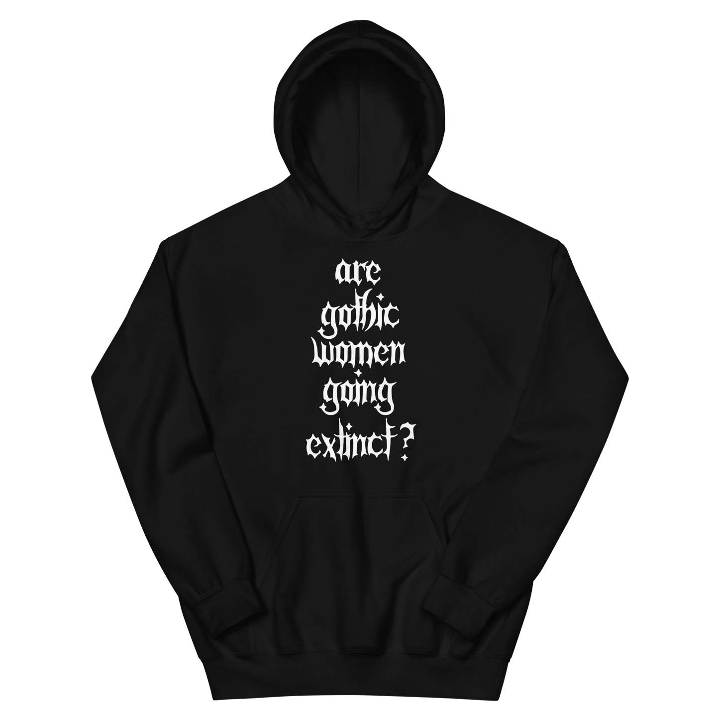Are Gothic Women Going Extinct? Hoodie